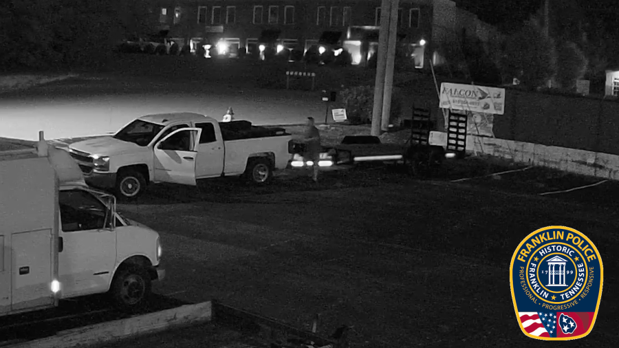 Franklin police recover stolen trailer, identify suspect