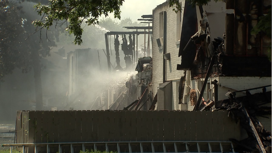 NFD: Origin of fire at Bellevue apartment complex 'undetermined'