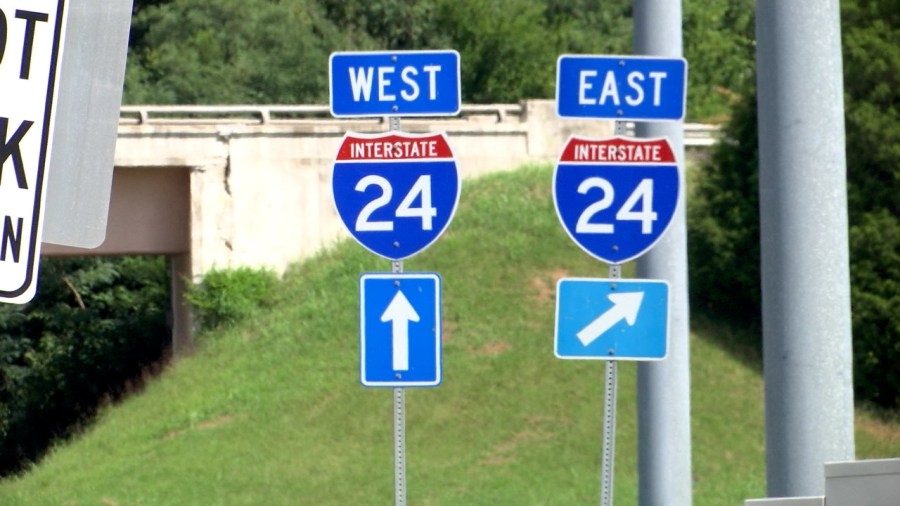 Serial panhandler runs from officers across I-24