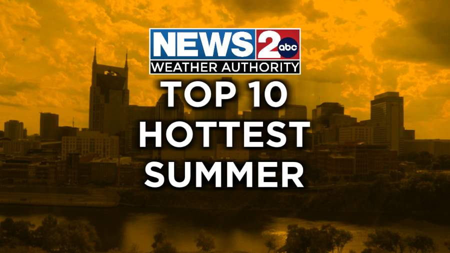 Nashville records 7th hottest summer on record