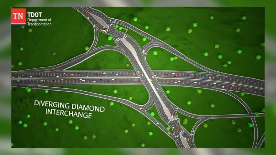 TDOT making progress on I-40 Interchange project