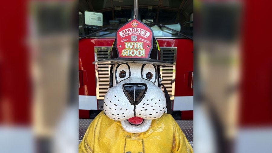 Franklin Fire Department holding design contest for Sparky the Fire Dog's helmet