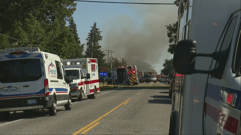 Multiple people shot at LDS church in Michigan, building on fire: police